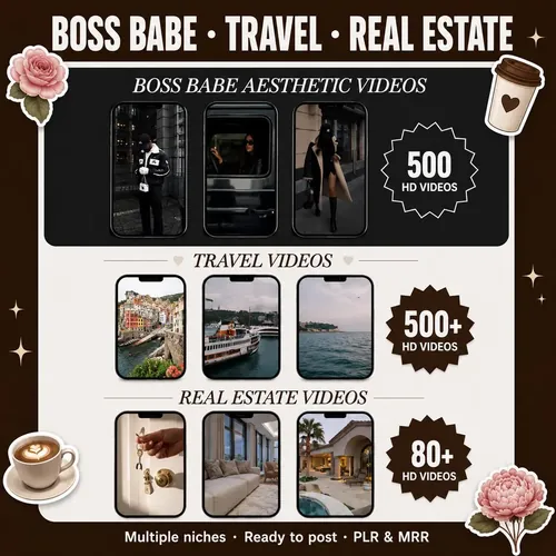 Faceless aesthetic video clip preview 2
