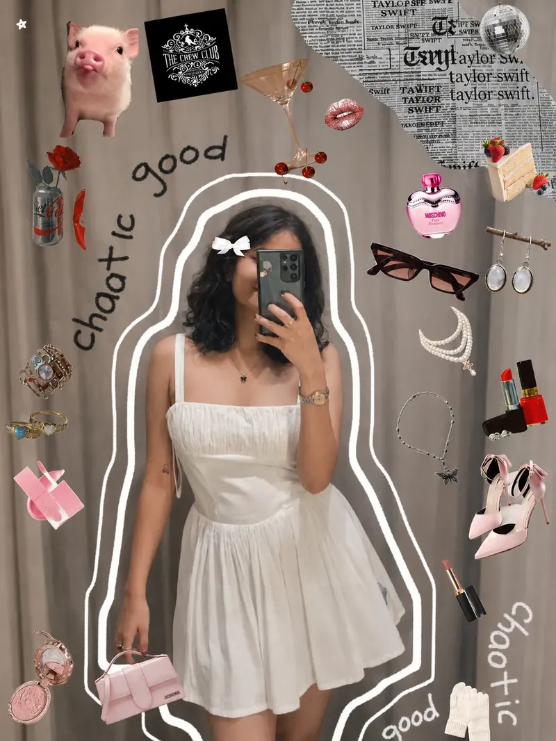Selfie aesthetic style example created with The Aesthetic Creator Kit